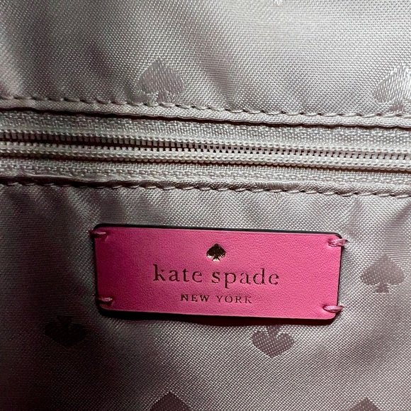Kate Spade Pink Faux Fur Satchel with new Kate Spade hello Kitty scarf with COA - Picture 8 of 11
